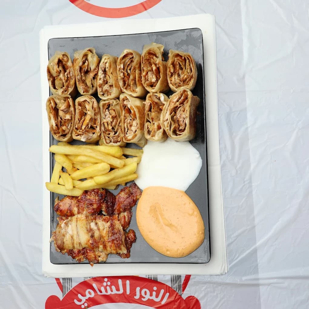 Schawarma-Spezialität aus der Nähe