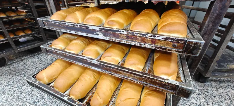 Frische Bäckerei in der Nähe