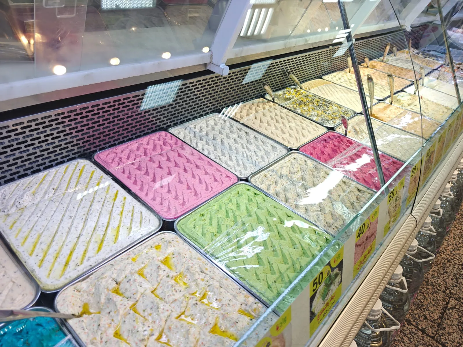 Süßigkeiten-Auslage